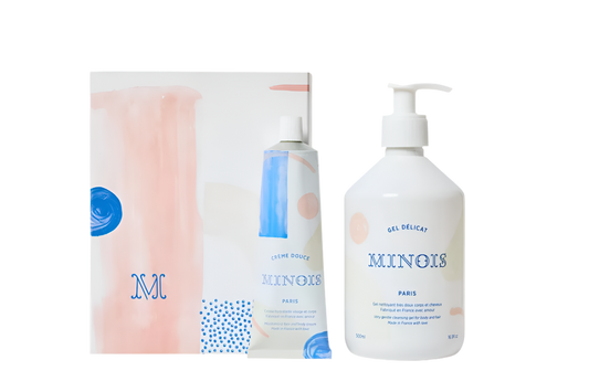 Minois Paris Dovanų dėžutė - prausiklis ir kremas