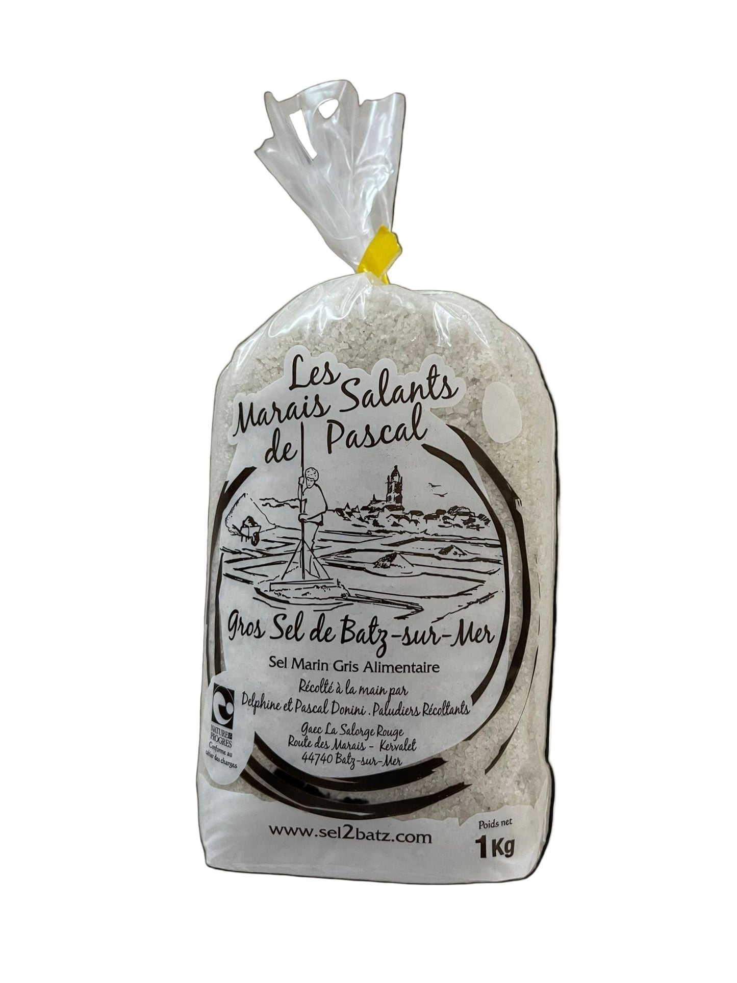 Stambi maistinė Celtic druska LE GROS SEL DE BATZ-SUR-MER druska 1kg/2,5kg