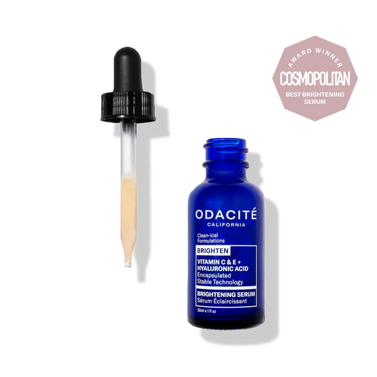 Odacité Šviesinantis Serumas (Vitaminas C ir E + Hialurono Rūgštis) 30ml