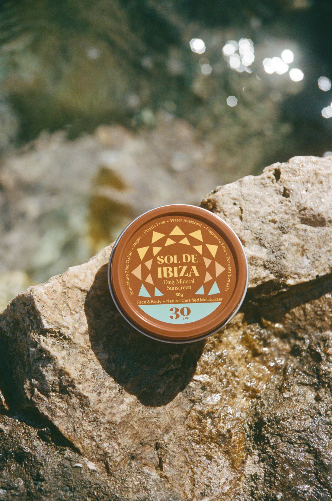 SOL DE IBIZA MINI apsauginis kremas veidui ir kūnui nuo saulės su SPF 30, 30g