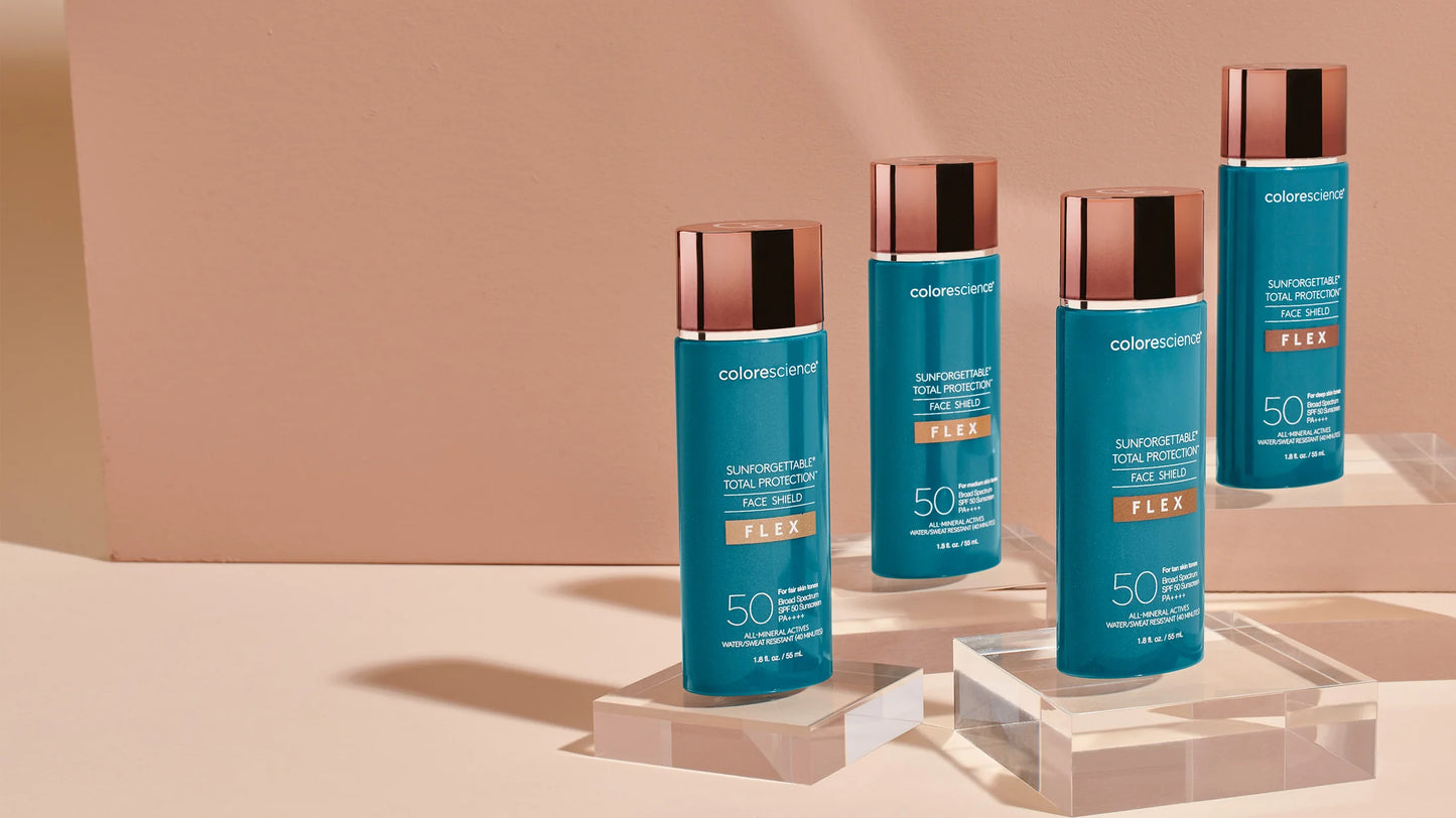 Colorescience Sunforgettable™ FLEX mineralinė apsauga nuo saulės su atspalviu SPF 50, 55 ml