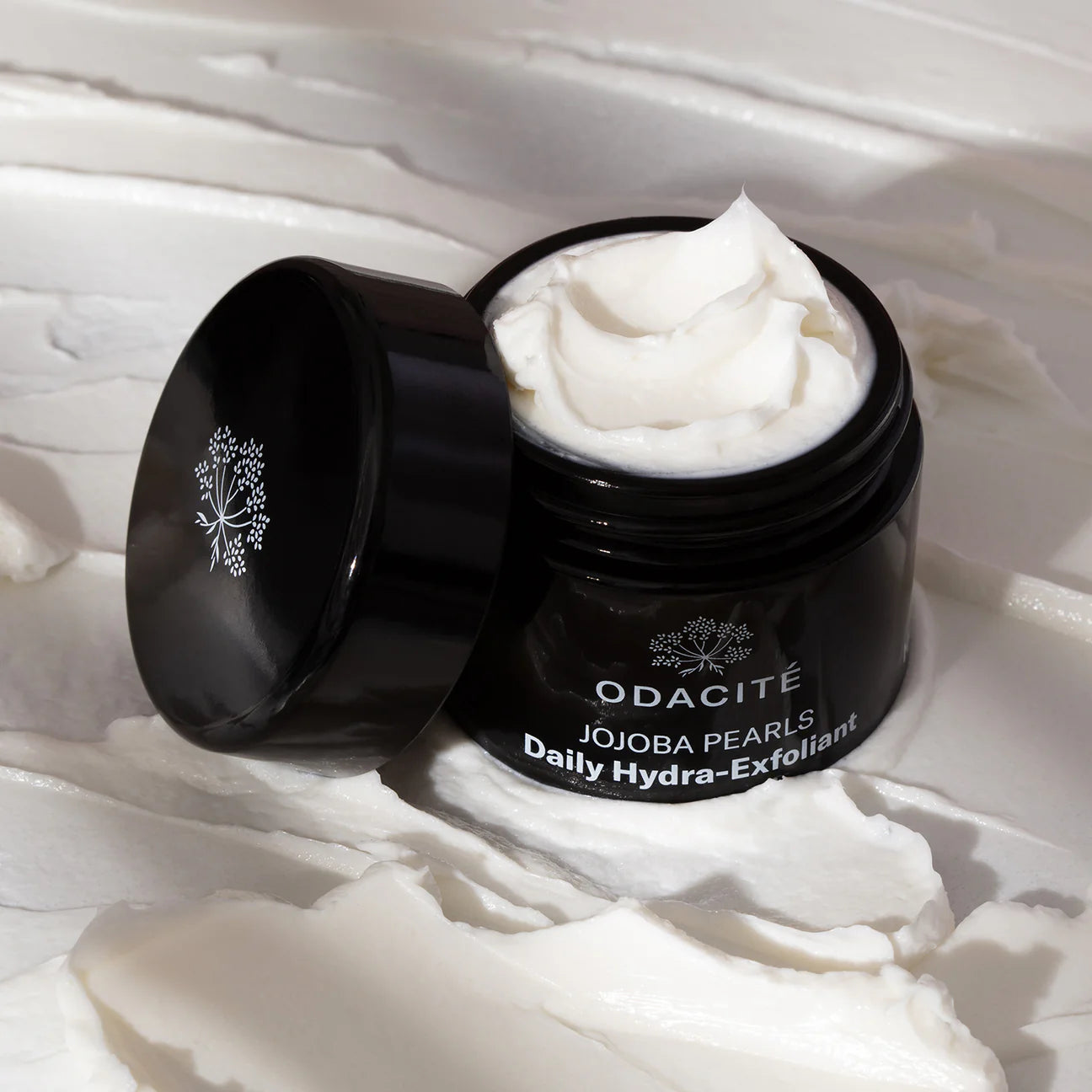 Odacité Drėkinamasis Jojobos Perlų Šveitiklis (Baltoji + Rooibos arbatos) 50ml