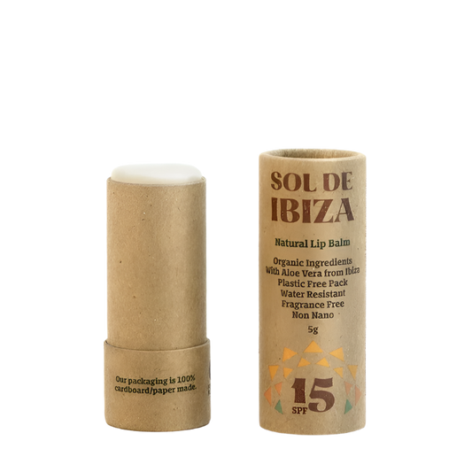 SOL DE IBIZA apsauginis lūpų balzamas su SPF 15, 5g