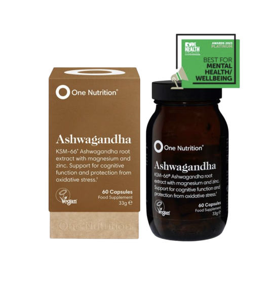 One Nutrition ašvaganda 600 mg KSM-66® 60vnt.