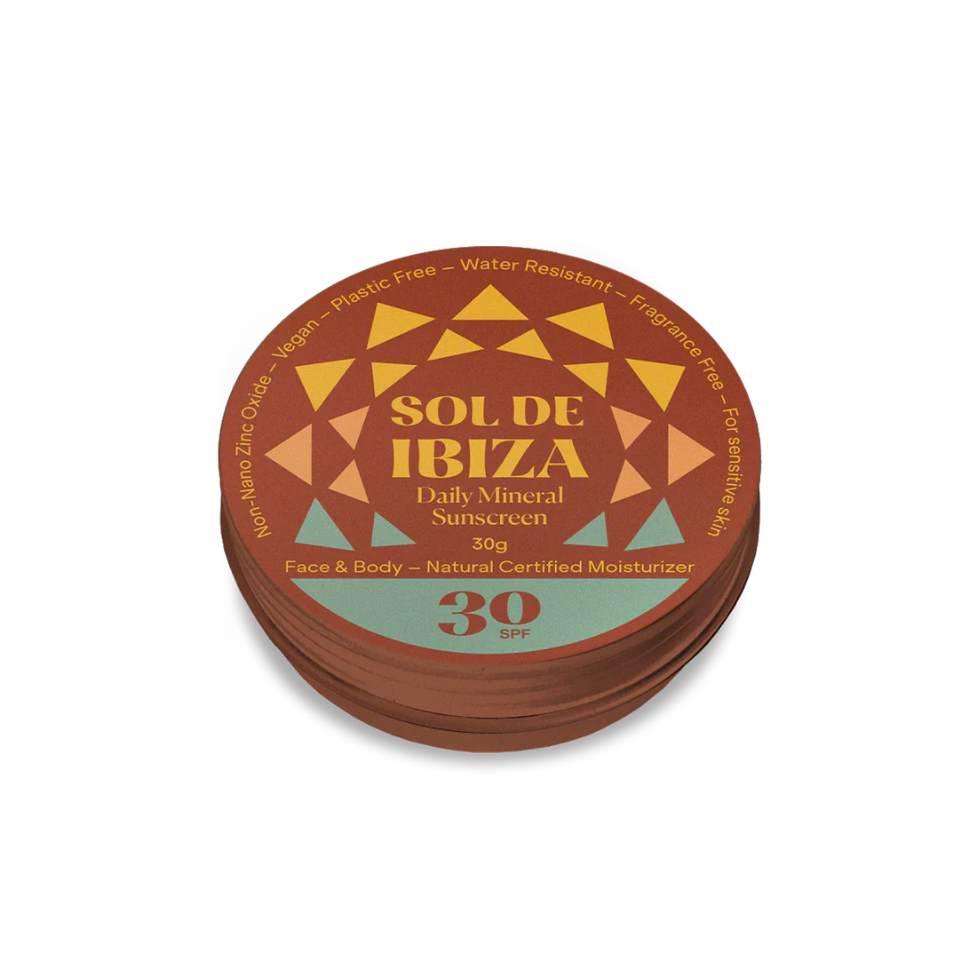 SOL DE IBIZA MINI apsauginis kremas veidui ir kūnui nuo saulės su SPF 30, 30g