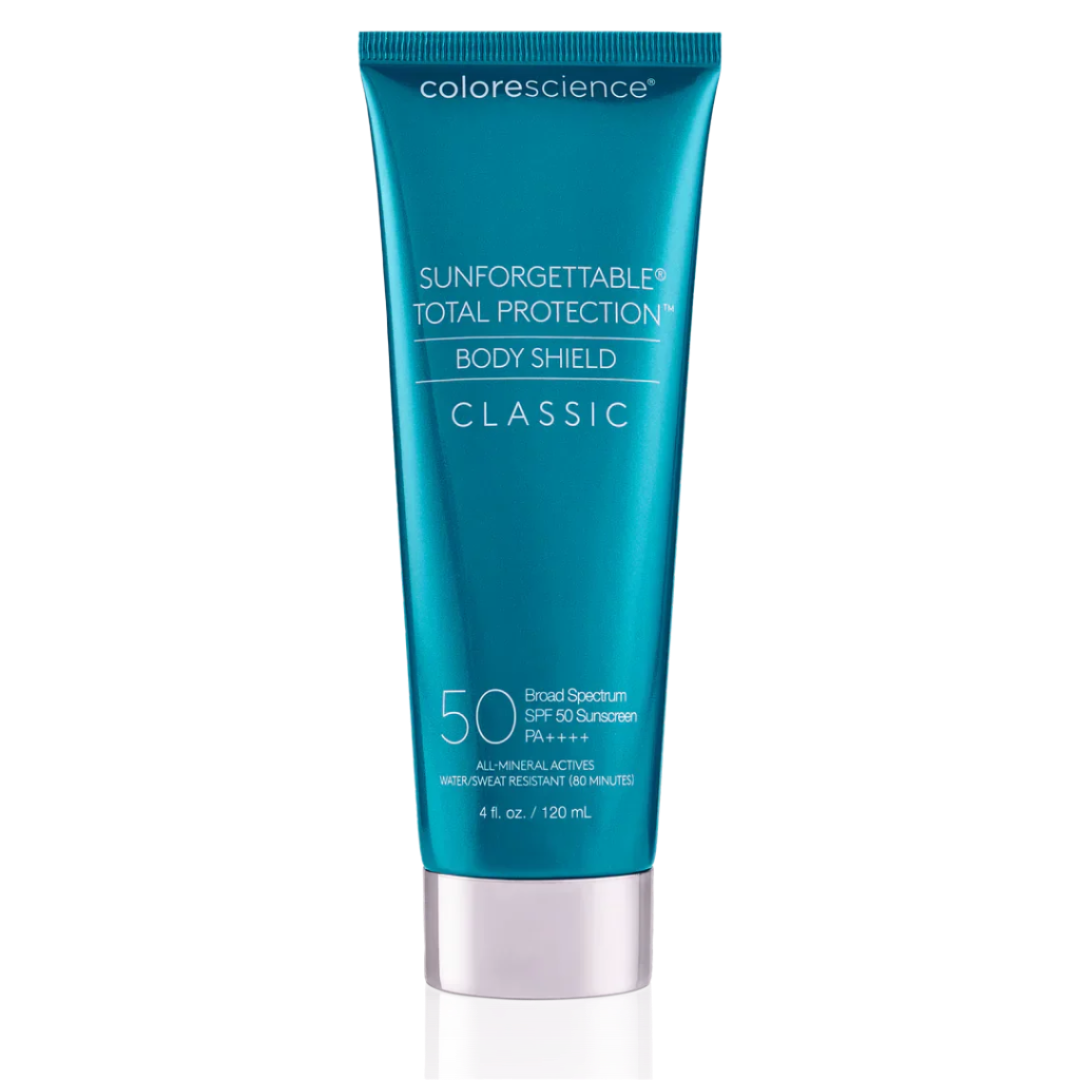 COLORESCIENCE mineralinė apsauga nuo saulės kūnui SPF 50, 120 ml