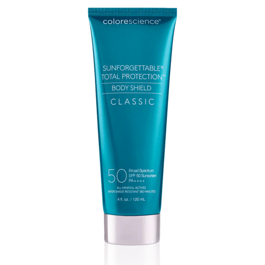 COLORESCIENCE mineralinė apsauga nuo saulės kūnui SPF 50, 120 ml