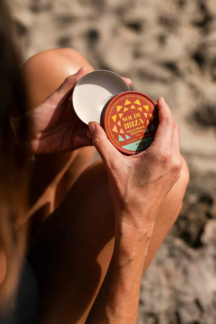 SOL DE IBIZA apsauginis kremas veidui ir kūnui nuo saulės su SPF 30, 100 g