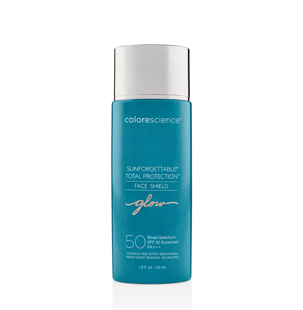 Colorescience Sunforgettable™ GLOW mineralinė apsauga nuo saulės su atspalviu SPF 50, 55 ml