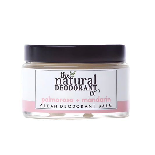 Švelnus balzaminis dezodorantas Palmarosa + Mandarinas