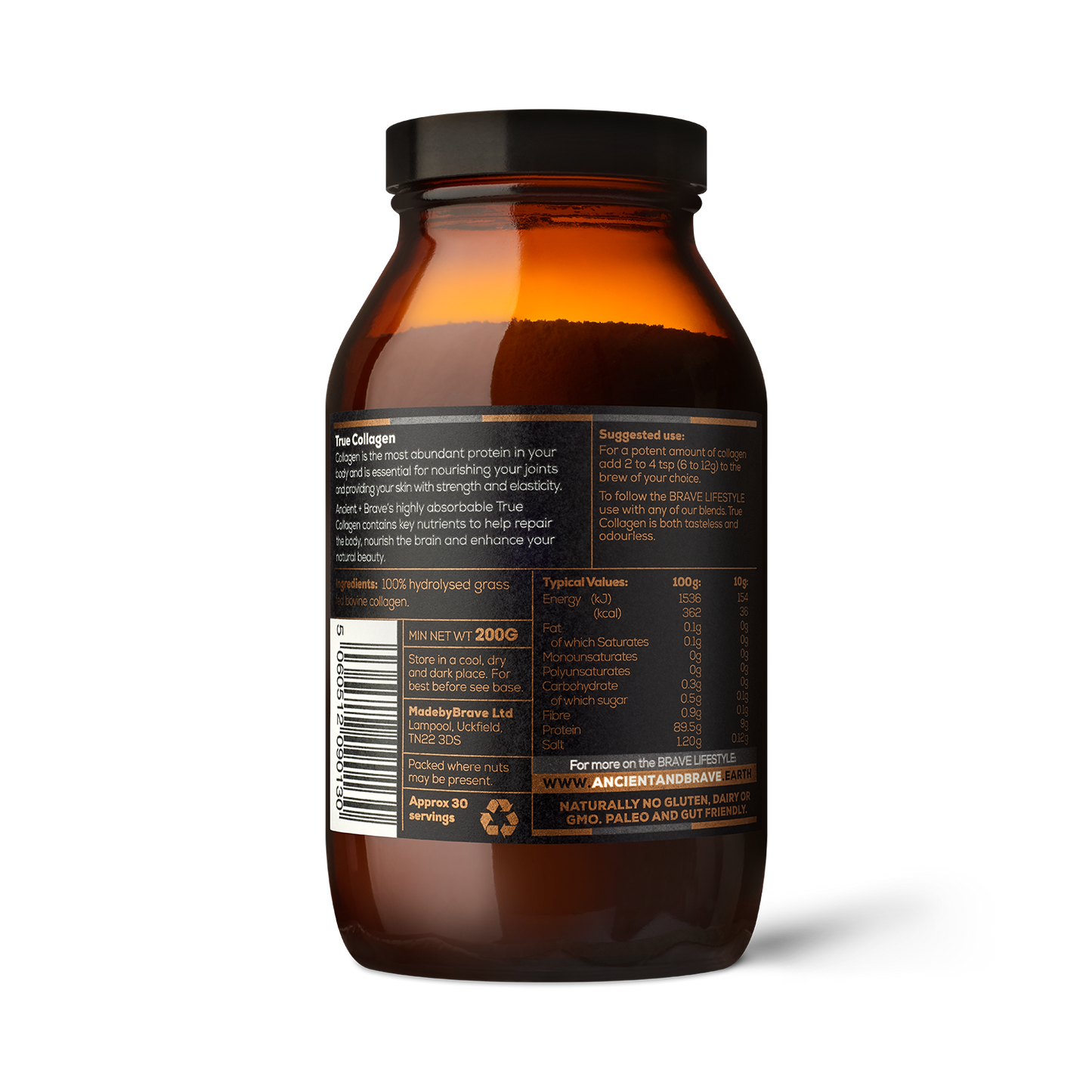 Ancient+Brave kolageno pudra True 200g