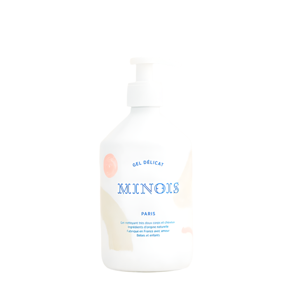 Minois Paris Gel Delicat – Labai švelnus plovimo gelis kūnui ir plaukams 500ml