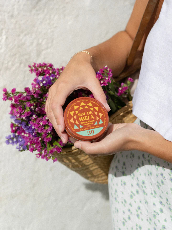 SOL DE IBIZA apsauginis kremas veidui ir kūnui nuo saulės su SPF 30, 100 g