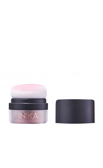 INIKA ORGANIC MINERALINIAI SKAISTALAI SU PAGALVĖLE - Rosy Glow, 3 g