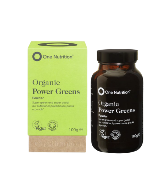 One Nutrition Ekologiški Žalumynai Organic Power Greens milteliai 100g