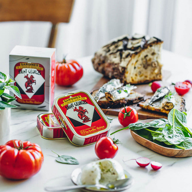 „Saint-Georges“ sardinės ypač tyrame alyvuogių aliejuje 115g
