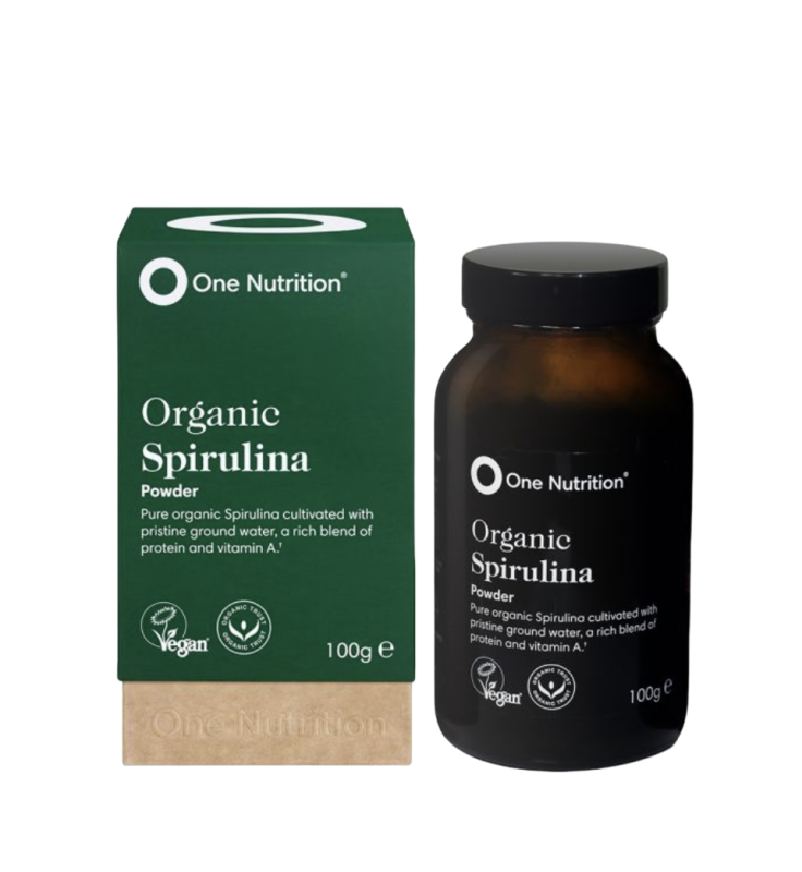 One Nutrition ekologiški Spirulina milteliai 100g