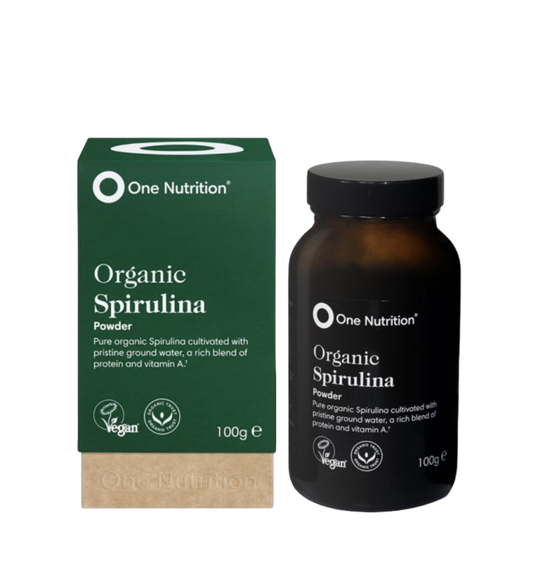 One Nutrition ekologiški Spirulina milteliai 100g