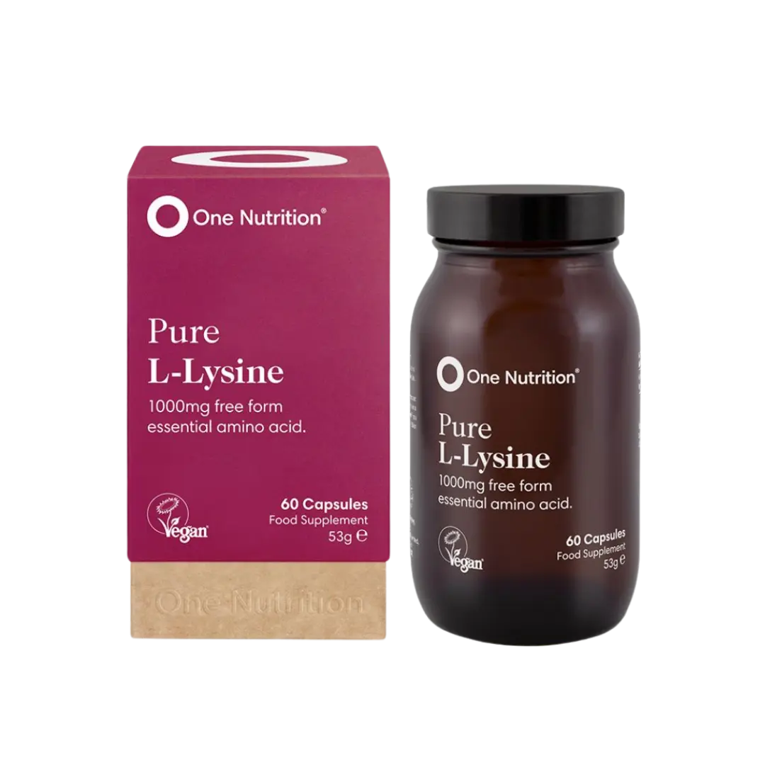 One Nutrition grynas L-Lizinas 1000 mg 60vnt