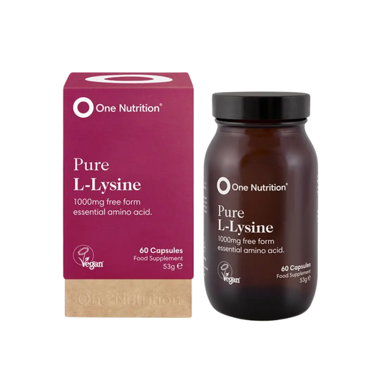 One Nutrition grynas L-Lizinas 1000 mg 60vnt