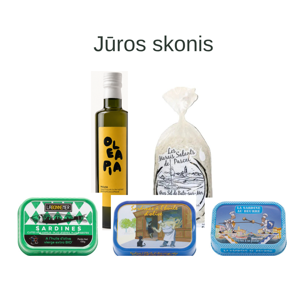 Rinkinys Jūros skonis