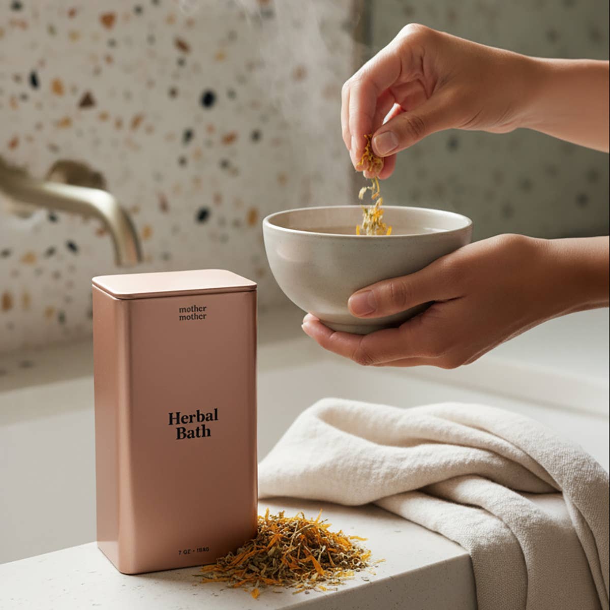 Organinių žolelių "SITZ Bath" sėdimoji vonia po gimdymo