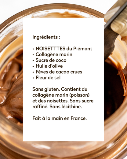 Spreadable chocolate with marine collagen 200g