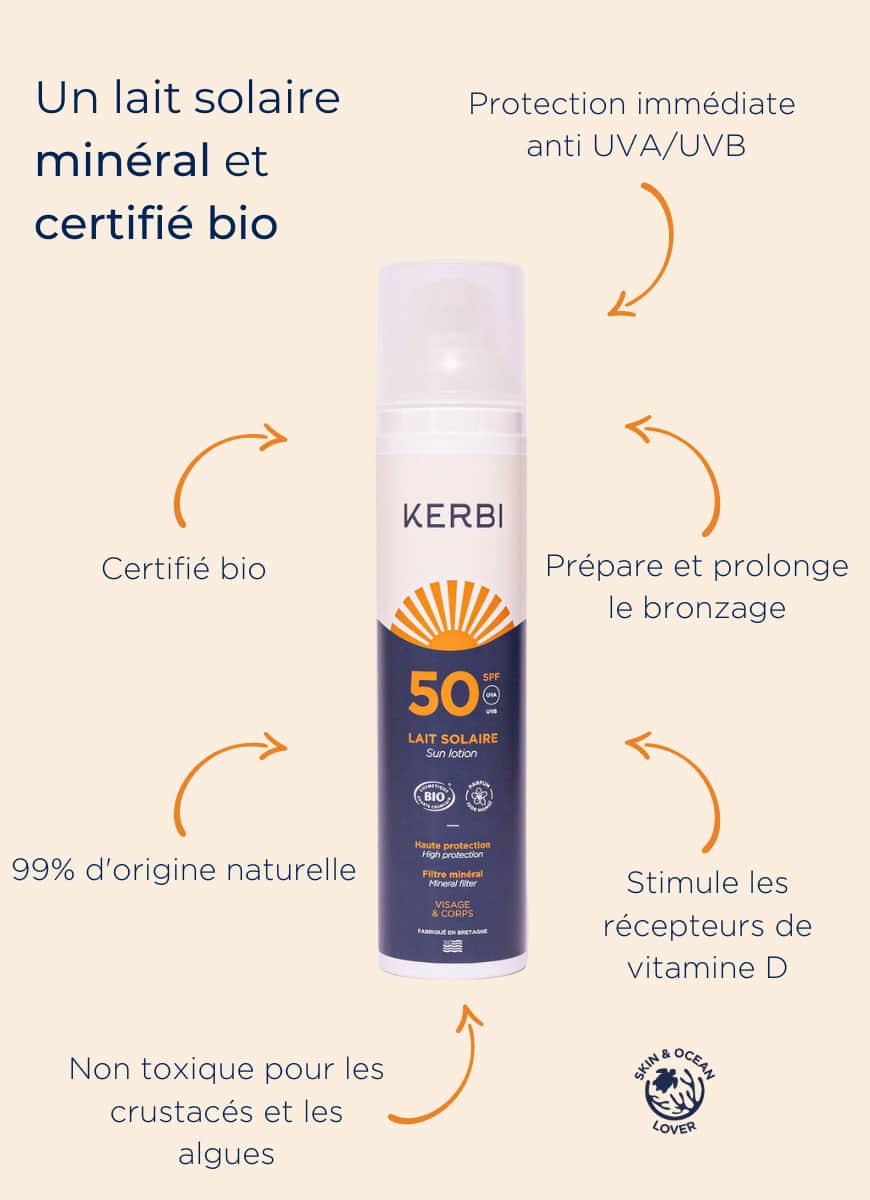 Ekologiškas ir natūralus apsaugos nuo saulės kremas - SPF50 - 100 g