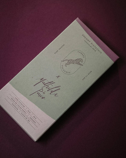 DREAMY PISTACHIO – pistacijų šokolado plytelė 80g