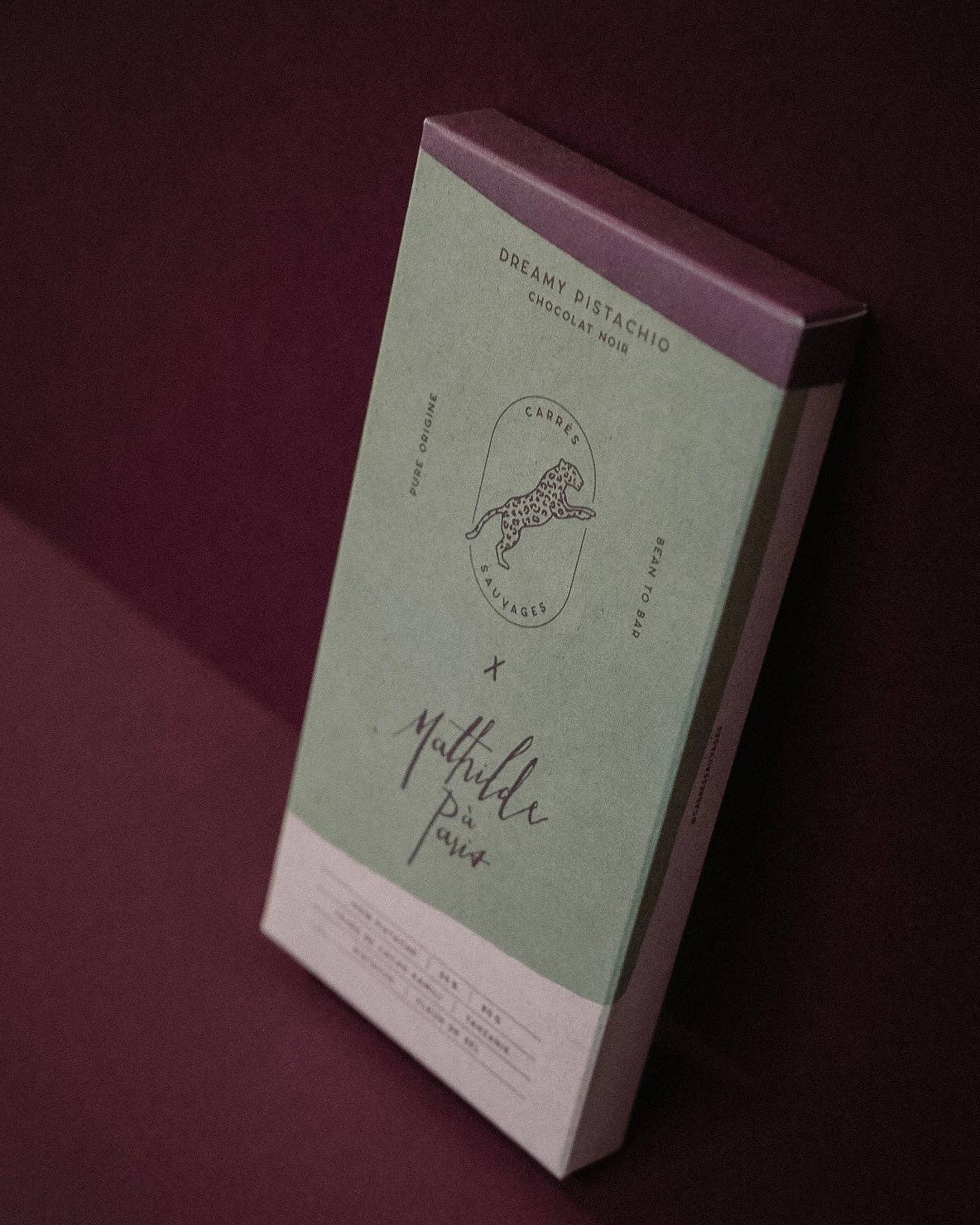 DREAMY PISTACHIO – pistacijų šokolado plytelė 80g
