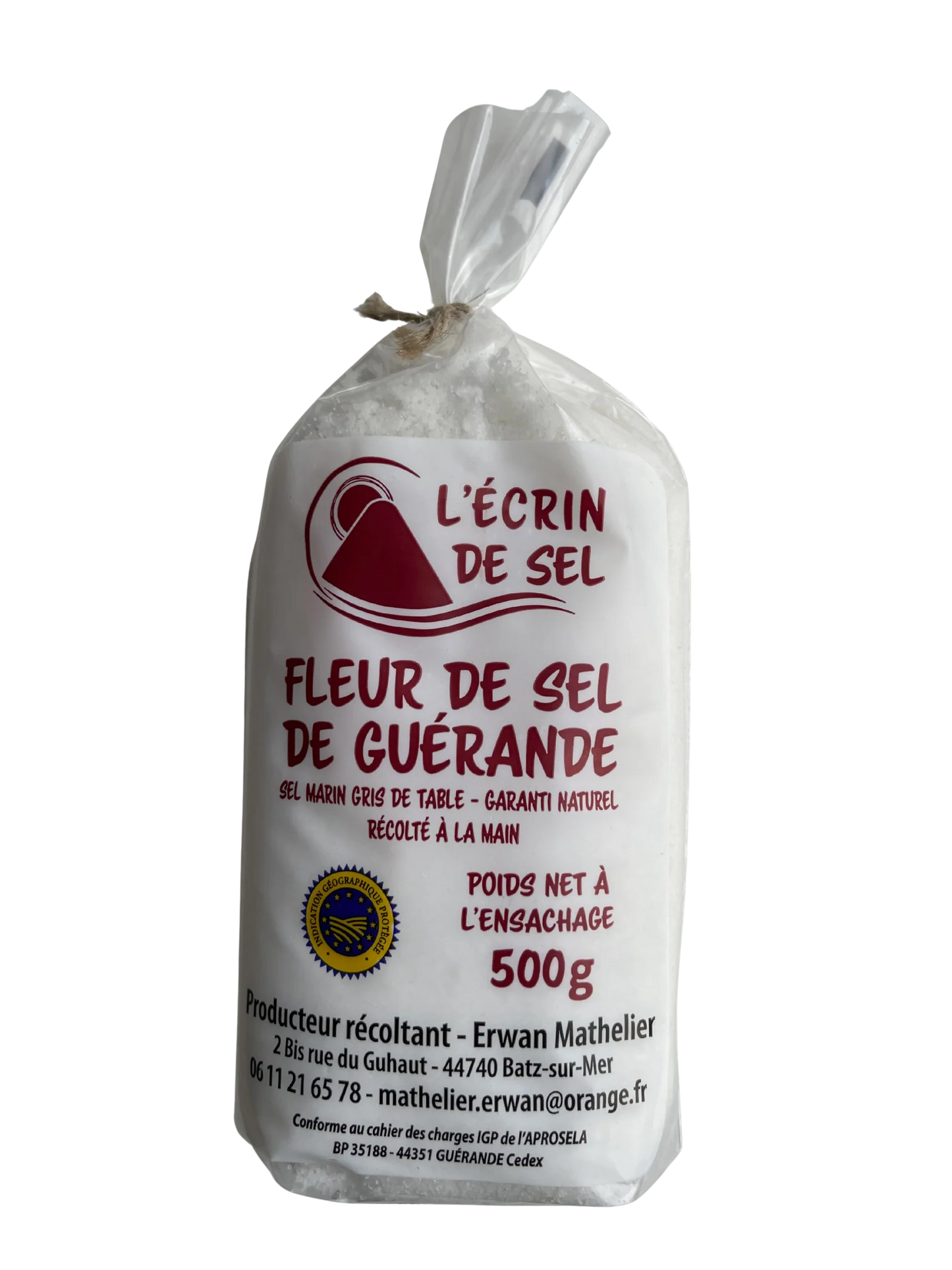 Smulki Celtic Stalo Druska Fleur de Sel de Guérande 250/500g