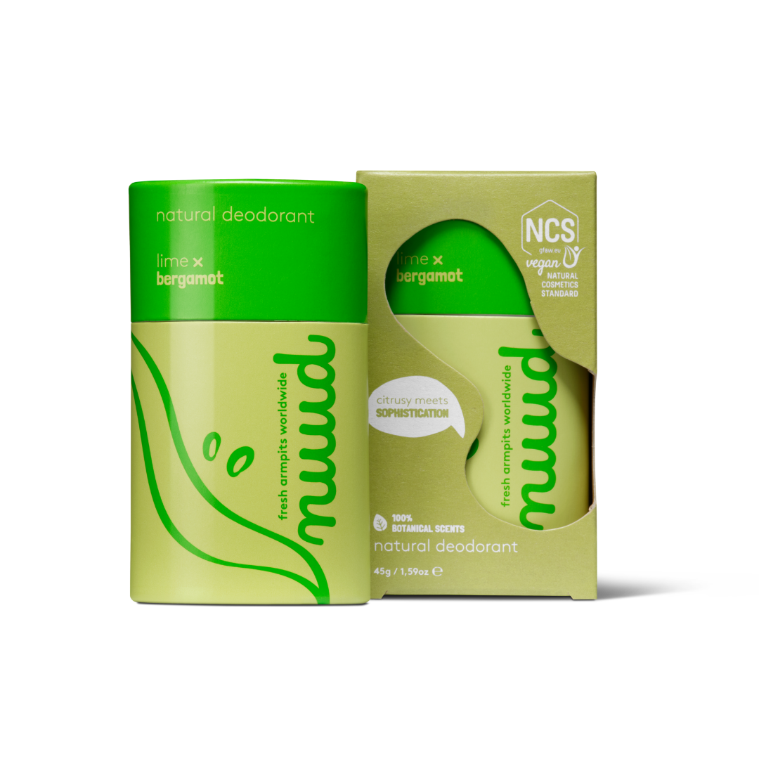 Déodorant naturel Citron vert × Bergamote, 45 g