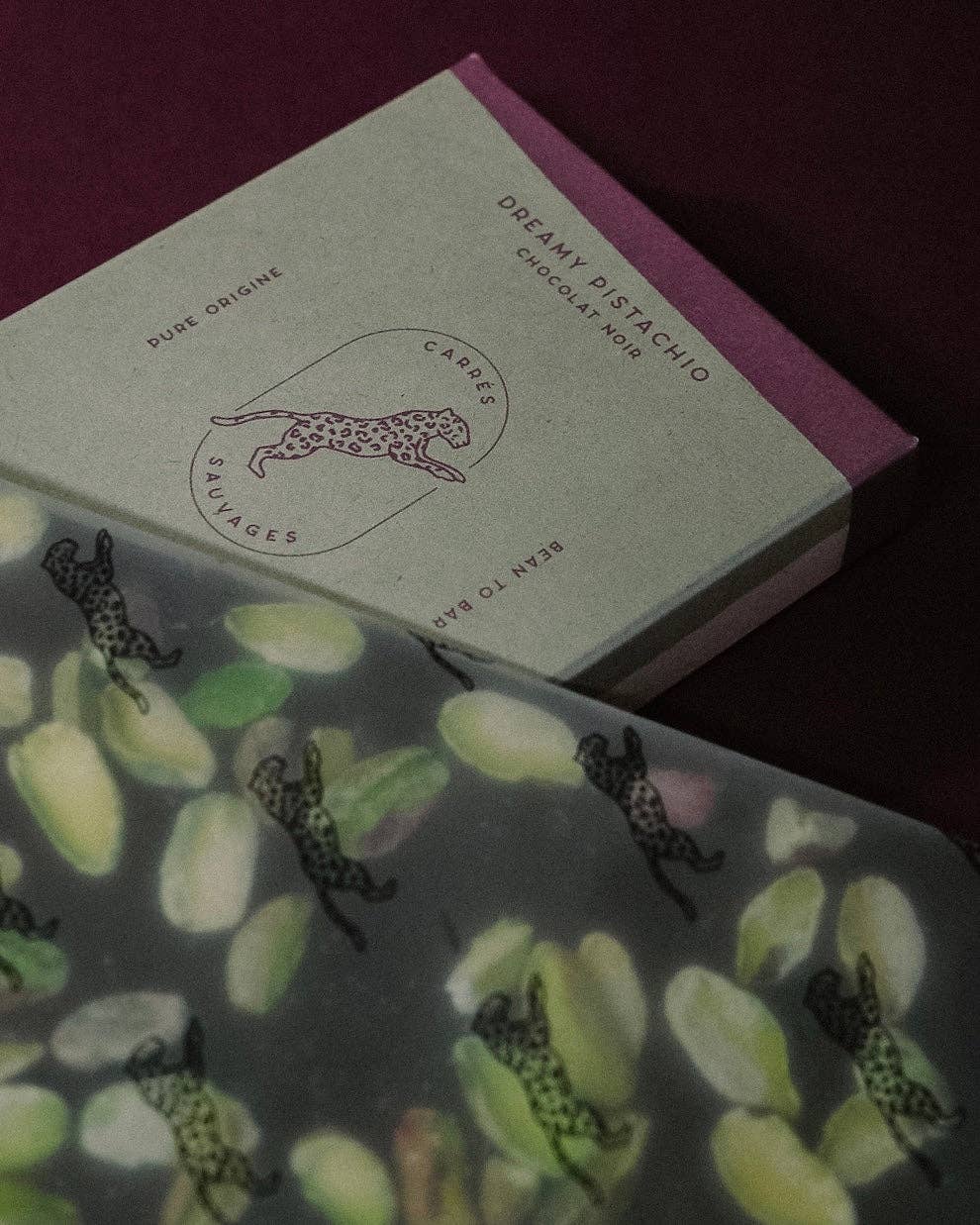 DREAMY PISTACHIO – pistacijų šokolado plytelė 80g