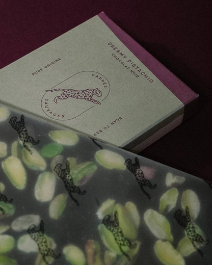 DREAMY PISTACHIO – pistacijų šokolado plytelė 80g