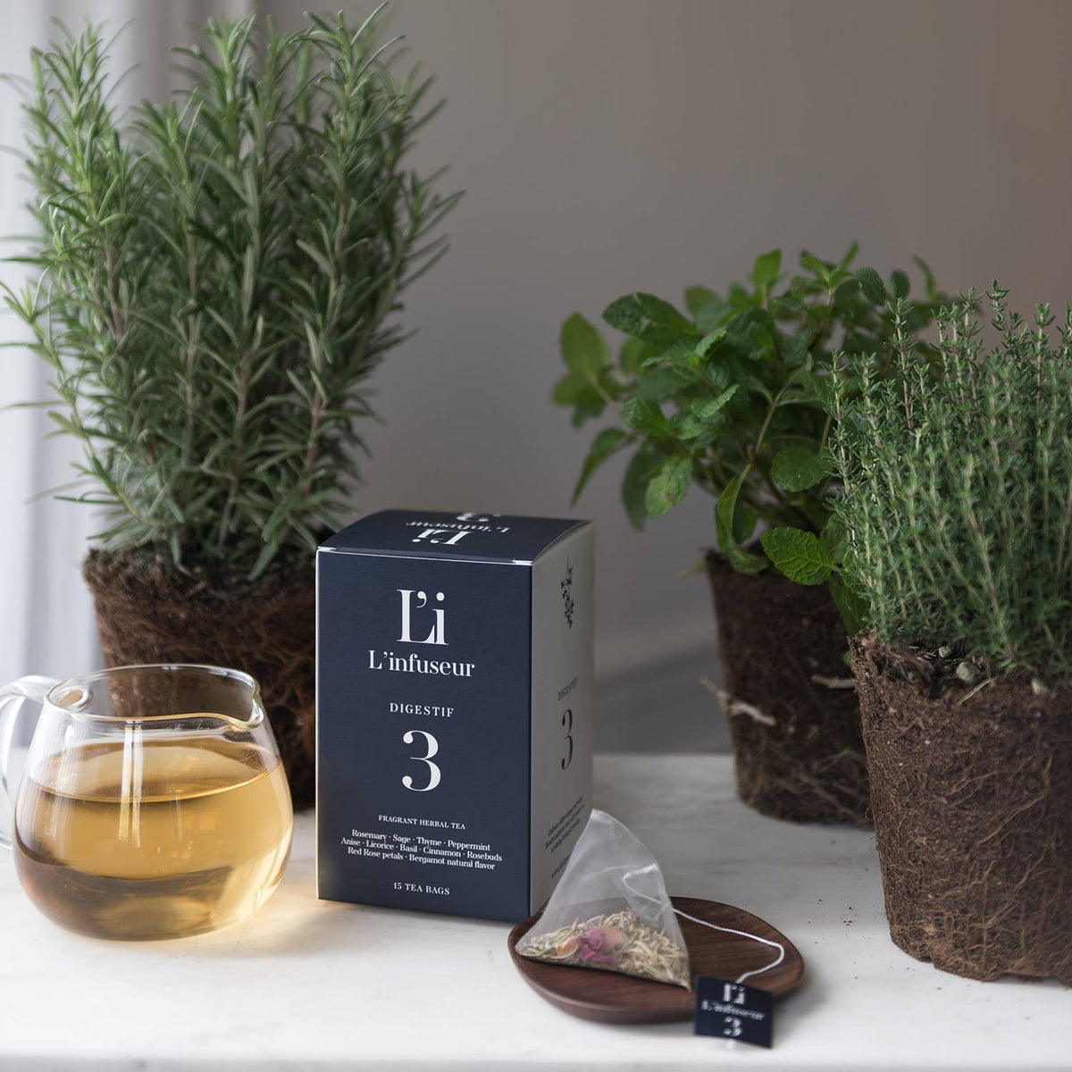 Žolelių arbata virškinimui „Digestif" Nr. 3 — 15 pakelių