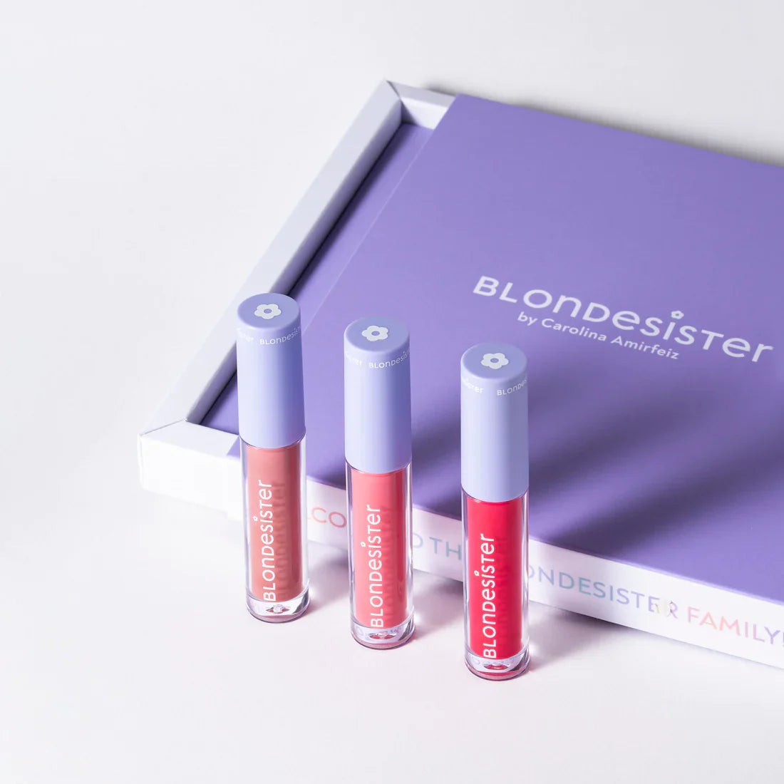 BLONDESISTER lūpų aliejus, 2,5 ml su spalva