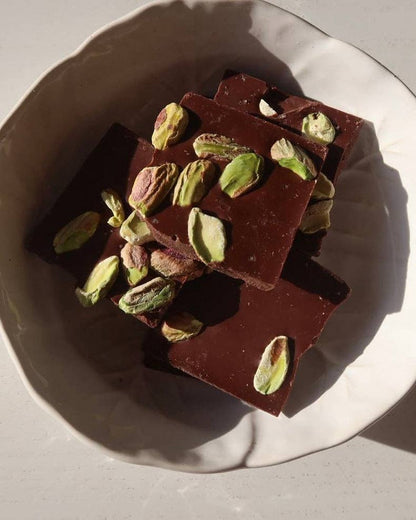 DREAMY PISTACHIO – pistacijų šokolado plytelė 80g