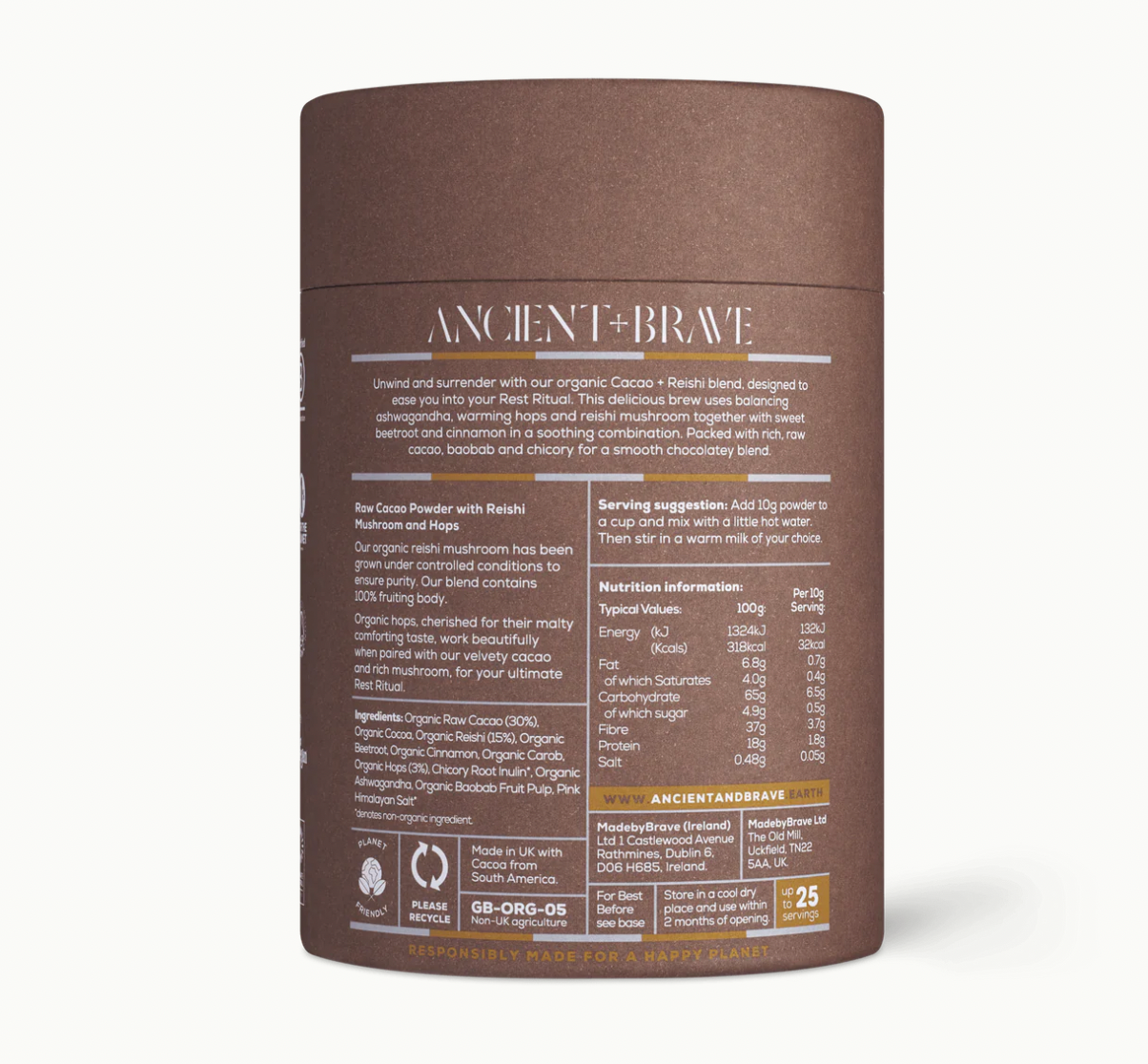 Ancient+Brave kakava Cacao + Reishi 250g