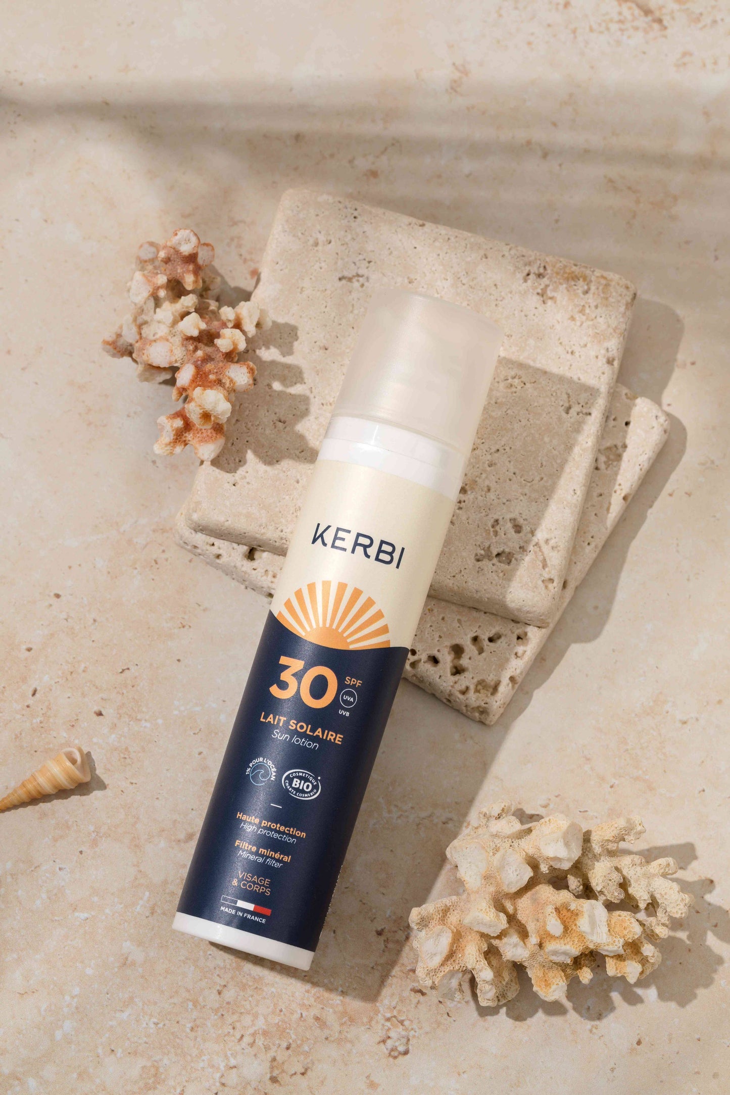Ekologiškas apsaugos nuo saulės kremas SPF30 - 100 g