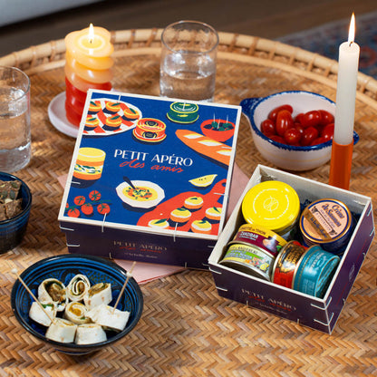 Petit Apéro des Amis rinkinio turinys – 6 tepėlės