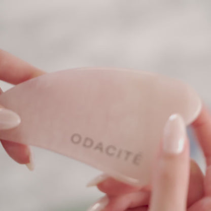 Odacité Gua Sha (Rožinis kvarcas)