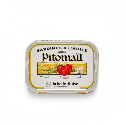 La belle-iloise sardinės Pitomaïl 115g skardinė