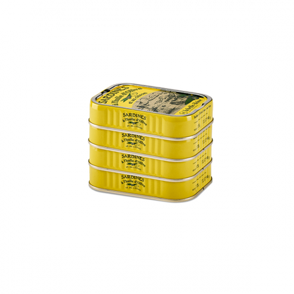 Sardinės su citrina ir ypač tyru alyvuogių aliejumi 115g